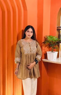 Tops & Plazo Set_img_1