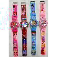 বাচ্চাদের জন্য সঙ্গীত এবং আলো সহ বার্বি স্টাইল ডিজিটাল ঘড়ি_img_4