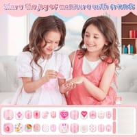 12 Strip Kids Series Cartoon Fake Nails_img_0