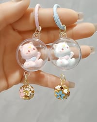 Lucky Bell Kitty Keychains_img_6