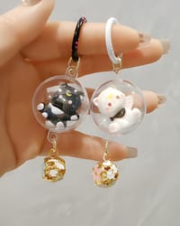 Lucky Bell Kitty Keychains_img_7