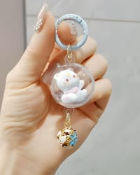 Lucky Bell Kitty Keychains_img_3