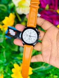 ⌚ Stylish Sport Chronograph Watch – Leather Strap Edition_img_2