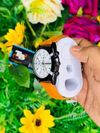 ⌚ Stylish Sport Chronograph Watch – Leather Strap Edition_img_1