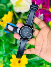 ⌚ Bwin Sport Black Chronograph Style Watch_img_2