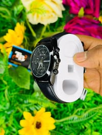 ⌚ Bwin Sport Black Chronograph Style Watch_img_1