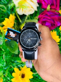 ⌚ Bwin Sport Black Chronograph Style Watch_img_0