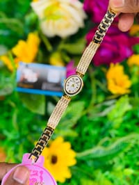 ⌚ Fashion Jewellery Watch Gold Diamond Style Bracelet Watch_img_2