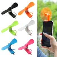 Mini USB Phone Fan for Mobile phone Type C Micro iphone_img_0