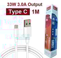 Fast Charging Type-C Cable 1M 33W 3A U-210 Pure Copper Data Cable | Price in BD_img_0