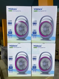 Weidasi WD-285 Rechargeable Fan with 8" inches High Speed Blade_img_1