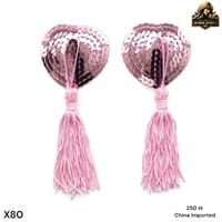Luxury Heart Tassel Nipple Covers-Exotic Lingerie Accessories for Women._img_3