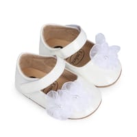 Baby Girl Floral Patent Leather Anti-Slip Sole Party Shoe (0 to 15 months)_img_1