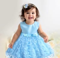 Baby Girls Butterfly Tulle Party Dress – Sleeveless Bowknot Pageant Gown (0–24 Months)_img_0