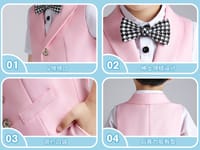 Kids Premium Formal Vest Set – Bow Tie Suit (Age 2–7 Years)_img_6