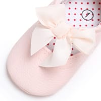 Baby Girls Bow Soft Sole Prewalker Party Shoes (0 to 12 months)_img_5
