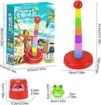 Kids 3-in-1 Colorful Ring Toss Game & Stacking Toy | Learning & Skill Development Toy for Toddlers_img_8