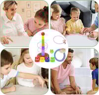 Kids 3-in-1 Colorful Ring Toss Game & Stacking Toy | Learning & Skill Development Toy for Toddlers_img_2