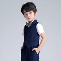 Kids Premium Formal Vest Set – Bow Tie Suit (Age 2–7 Years)_img_4