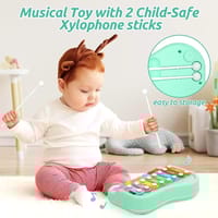 2-in-1 Musical Instruments Toy for Kids – Xylophone & Piano Keyboard_img_1