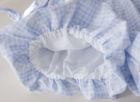 Baby Girl Bunny Print Top & Blue Check Shorts Set (1 to 6 years)_img_10