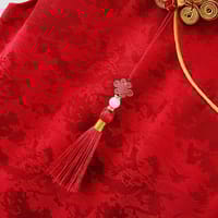 Baby Girl Elegant Traditional Style Red Party Dress (6 months to 3 years)_img_5