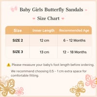 Baby Girls Butterfly Anti Slip Sandals (6 to 18 months)_img_4