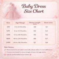 Baby Girls Soft Tulle Princess Floral Party Dress (3 to 36 months)_img_4