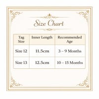 Baby Girl Princess Crown Anti-Slip Sole Party Shoe (0 to 10 months) for ANGEL_img_3