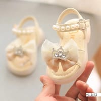 Kids Girls Anti Slip Soft Toddler Princess Crown Sandals (6 months - 3 years)_img_1