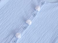 Kids Girls Boutique Textured Elegant Summer Top & Tiered Skirt Set (1 to 6 years)_img_4