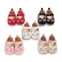 Baby Girl Rhinestone Bow Party Shoe (3 to 15 months)_img_0