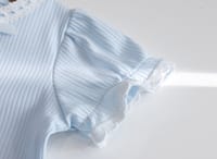 Baby Girls Princess Blue Top with White Lace Skirt Dress (6 months to 6 years)_img_4