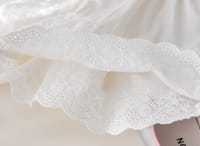 Baby Girls Princess Blue Top with White Lace Skirt Dress (6 months to 6 years)_img_6