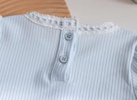 Baby Girls Princess Blue Top with White Lace Skirt Dress (6 months to 6 years)_img_3