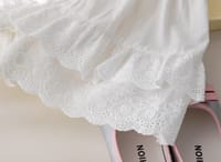 Baby Girls Princess Blue Top with White Lace Skirt Dress (6 months to 6 years)_img_7