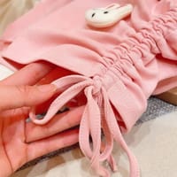 Kids Girls Summer Outfit Set Cute Duck Appliqué Top with Tulle Skirt Set (1 to 5 years)_img_8