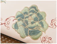 Embroidered Floral & Butterfly Top-Handle Bag with Decorative Scarf and Gold Hardware._img_4