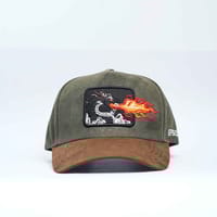 Episodes 'Dragon' High Crown Suede Cap_img_2