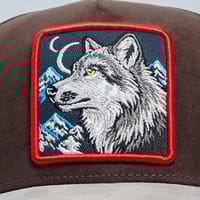 Episodes 'Wolf' High Crown Suede Cap_img_3