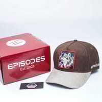 Episodes 'Wolf' High Crown Suede Cap_img_6