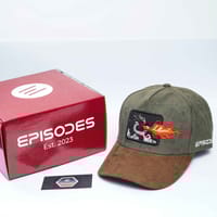 Episodes 'Dragon' High Crown Suede Cap_img_6