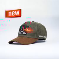 Episodes 'Dragon' High Crown Suede Cap_img_0