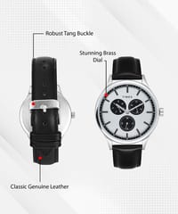TIMEX  Multi Function Silver Dial Analog Watch - For Men_img_7