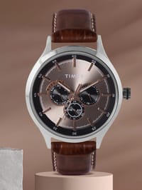 TIMEX Multi Function Chronograph Bronze Dial Analog Watch_img_0