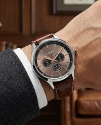 TIMEX Multi Function Chronograph Bronze Dial Analog Watch_img_2