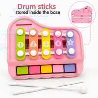 Kids 2-In-1 Musical Instruments Toy – Xylophone & Piano Keyboard_img_2