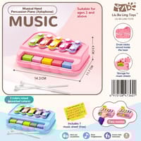 Kids 2-In-1 Musical Instruments Toy – Xylophone & Piano Keyboard_img_1