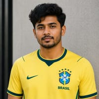 Men's Brazil Football World Cup 2026 Dri-FIT Home Jersey – Breathable Premium Yellow Brasil Football Official Jersey_img_0