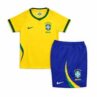 Kids Boy Premium Brazil Football World Cup 2026 Jersey Set (1 to 6 years)_img_2